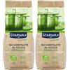 STARWAX SOLVERT Bicarbonato di sodio domestico 1kg Ecocert, ideale per l'uso in tutta la casa: strofinare, sgrassare, assorbire gli odori. (Confezione da 2)