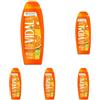Vidal - Docciaschiuma Vitamina C, Formula Energizzante, Fragranza di Arancia e Lime, Dermatologicamente Testato, 250ml (Confezione da 5)