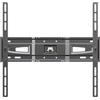 Meliconi CME ES400 - Supporto tv fisso da parete per TV a schermo piatto da 40''a 55'', VESA 200-300-400, Portata 25 kg, Facile Montaggio, Made in Italy, Colore Nero
