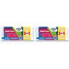 ARIX | 3 Spugne Antigraffio della Linea MasterClean Con Trattamento Antibatterico, Spugne per La Pulizia di Superfici Delicate, Spugna per Piano Induzione e Acciaio, 3 Pezzi - Made In Italy