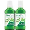 Aloe Dent Collutorio all'Aloe Vera AloeDent senza fluoro, Azione naturale, Vegano, Senza crudeltà, Senza SLS, Senza alcool, Gengive sane, 250ml (Confezione da 2)
