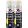 FULCRON 2029 Super Sgrassante Base Solvente 500 ml, Sgrassatore Pronto all'Uso, Detergente ad Alta Concentrazione, Prestazioni Professionali, Adatto ai piani di pulizia HACCP (Confezione da 2)