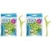 TePe Mini Flosser, 36 pezzi, filo interdentale per denti, efficace strumento per rimozione della placca interdentale, per una pulizia facile tra i denti, per spazi stretti (Confezione da 2)
