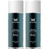 OYO - ON YOUR OWN OYO - Spray Vernice Acrilica Bianco Opaco 400ml per Progetti Fai-da-Te - Bomboletta Spray per Uso Multiplo (1, RAL 9010) - On Your Own (Confezione da 2)