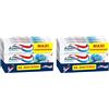 Aquafresh Tripla Protezione, Dentifricio 3 in 1 per tutta la Famiglia, Denti Forti, Gengive Sane, Alito Fresco, Sapore Menta Fresca, Maxi Pacco 6 Dentifrici x75ml - 450ml (Confezione da 2)