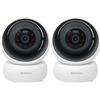 ISNATCH - HeyCam Telecamera IP WiFi hd 1080p motorizzata - Allarme movimento su Smartphone e comandabile da assistenti vocali - Google, Alexa, 1 Unità (Confezione da 2)