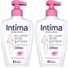 Intima Gel Intime Natural Origins - Extra morbido, 200 ml (Confezione da 2)