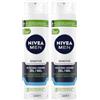 NIVEA NIVEA MEN Sensitive Gel da barba lenitivo 200 ml (Confezione da 2)