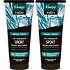 Kneipp Men 2 in 1 Doccia Sport, 200 ml (Confezione da 2)