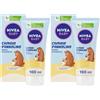 NIVEA BABY Cambio Pannolino Pasta Protettiva 100ml, Crema cambio pannolino lenitiva ed emolliente, Pasta cambio pannolino con Latte di Mandorla e Vitamine, Crema corpo neonato per una protezione 12h