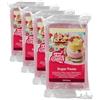 FunCakes Pasta di Zucchero Old Rose, Facile da Usare, Liscia, Flessibile, Morbida e Flessibile, Facile per la Decorazione di Torte, Halal, Kosher e Senza Glutine, 250 g, Confezione da 4