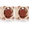 Noctua NF-A4x20 PWM, Ventola Silenziosa di Qualità Premium, 4-Pin (40x20 mm, Marrone) (Confezione da 2)