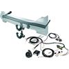 Westfalia Gancio Traino Rimovibile per Audi Q5, 10/2008-05/2016, Viene Con un Westfalia Kit Cablaggio a 13 Pin