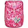 SJ GANG STYLE JAM GANG Zaino Scuola Microlight, Unisex-Bambini e Ragazzi, Monoscomparto Capiente, Tasca Porta Borraccia, Spallacci Imbottiti, 27 x 38 x 19 cm, capacita': 21 LT, Rosso