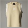 THE NORTH FACE TNF CANOTTA TERRY RELAXED CROP - BURRO - NF0A8C263X41