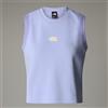 THE NORTH FACE TNF CANOTTA TERRY RELAXED CROP - GLICINE - NF0A8C260VI1