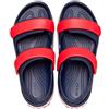 CROCS CRUISER SANDAL - BLU/ROSSO - 209424-NAVR