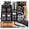Comfy Mate Kit Barba per Uomo Tutto in 1 Set Cura Barba Cofanetto Regalo Uomo Compleanno