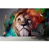 Decorazione artistica Jess Carta da parati 3D Magic Tiger murale rimovibile autoadesiva 521