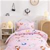 Decorazione artistica Jess Copripiumino trapuntato 3D gatto salvagente modello bambino set lenzuola