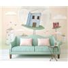 Decorazione artistica Jess Carta da parati 3D Cartoon Book Building murale rimovibile autoadesiva 804