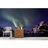 Decorazione artistica Jess Carta da parati 3D Aurora Mountain murale rimovibile autoadesiva 301