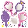 Baker Ross Kit Specchio da Principessa per Bambini da Creare Personalizzare ed Esporre come Idea Creativa (confezione da 4)