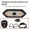 Luce fanale fanalino frecce stop Bicicletta MTB scooter Wireless Telecomando