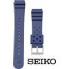 Seiko Cinturino orologio SEIKO originale Navy cinturino in uretano subacqueo 22 mm ...