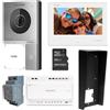 Hikvision Kit Videocitofono Hikvision monofamiliare WIFI DS-KIS705EY 2 Fili 7 pollici Touc