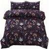 Decorazione artistica Jess Set copripiumino 3D motivo pianta pappagallo leopardo set biancheria da letto...