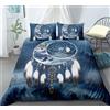 Decorazione artistica Jess Set copripiumini trapuntati 3D India acchiappasogni lenzuola