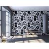 Decorazione artistica Jess Carta da parati 3D Clothing Rope Skipping Push-up autoadesiva rimovibile