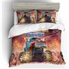 Decorazione artistica Jess Set copripiumino trapuntato 3D Monster LKW DS lenzuola