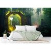 Decorazione artistica Jess Carta da parati 3D Forest Time And Space Gate autoadesiva rimovibile