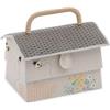 Hobby Gift Elegante scatola portaoggetti per lavori artigianali, cucito, ricamo, motivo ad alveare