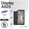 SAMSUNG DISPLAY A52S 5G A528 ORIGINALE SERVICE WHITE TOUCH SCREEN SCHERMO