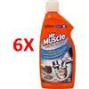 MRMUSCLE 6 X Mr Muscle Sciogli Capelli 500 Ml