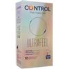 Control Preservativi Ultrafeel. Scatola di 10 preservativi ultra sottili, massima sensibilità, lubrificati.