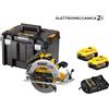 DEWALT DCS573P2 sega circolare 18v brushless 2 batterie 5ah 184mm tstak