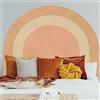 Stencil da parete con bordo per aule, stencil in vinile con bordo rimovibile