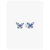 Pandora Orecchini Pandora Farfalla Blu a Lobo 294230C01 Earrings Argento Cristalli