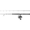 PENN Pursuit V Boat Spinning Rod & Reel Combo | Set per la pesca in mare dalla barca | Corpo in grafite | Freno in fibra di carbonio | 4+1 cuscinetti a sfera sigillati| 6000 | 2,13 m | 50-150 g