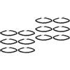 3 Pairs Giarrettiere Elastiche Cinturini Per Stivali Da Moto Cinture