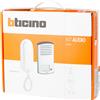 Bticino 366811 Kit Audio 2 Fili monofamiliare con pulsantiera Linea 2000 da Parete e