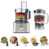 Kenwood Multipro Compact FDM301SS Robot da cucina con 2 velocità di Lavorazione+Pulse, Ciotola da 2,1L, Frullatore da 1.2 L, 3 Dischi in acciaio, sbattitore doppia frusta, Spremiagrumi
