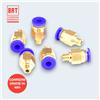 2PZ Raccordo pneumatico PC4-M6 innesto per tubo PTFE 1,75mm Ø 4mm stampante 3D