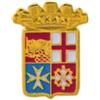 Spilla pulce in metallo smaltato Stemma Araldico Marina Militare