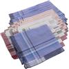Prettyia 12PC Fazzoletti da taschino in cotone assortiti da uomo Fazzoletto da