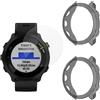 MWOOT Compatibile con Garmin Forerunner 55 Smartwatch Pellicole in Vetro Temperato 4